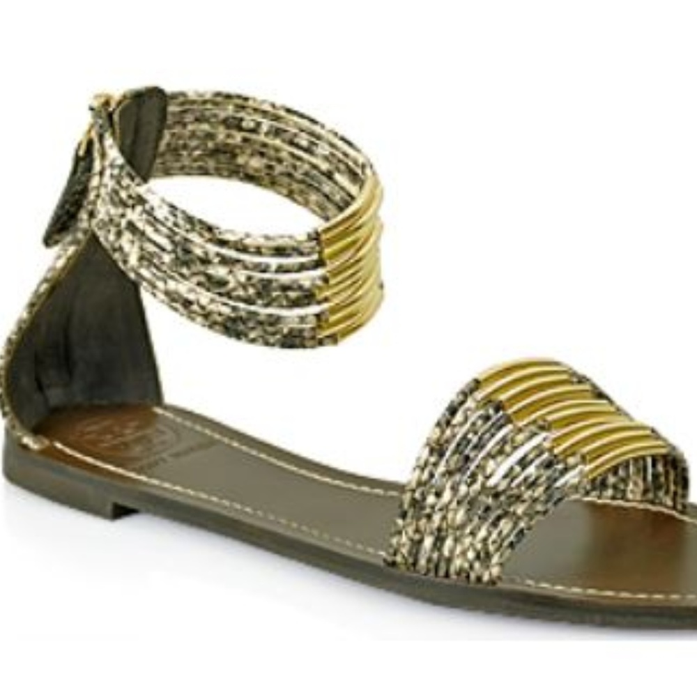 TORY BURCH Mignon Rings Flat Sandal